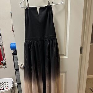 XL Venus Jumpsuit with sparkly chiffon overlay